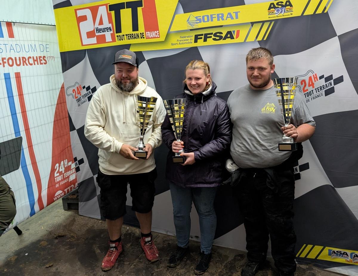 Le proto 4L de Kevin et Daniel Sellier remporte les 6H Tout Terrain d'Ile de France ! Le proto 4L de Kevin et Daniel Sellier remporte les 6H Tout Terrain d'Ile de France !