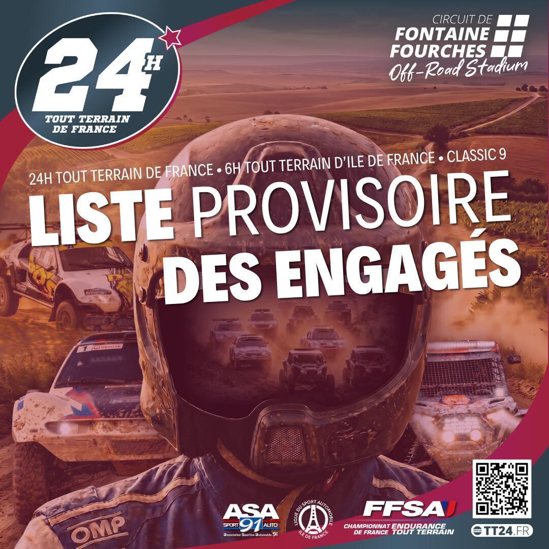 ↓ LISTE DES ENGAGES 2026 ↓