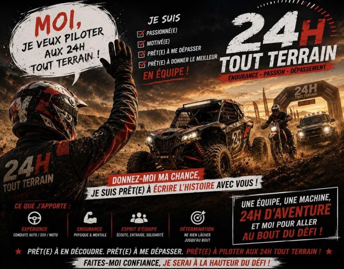 Recherche un volant pour les 24h