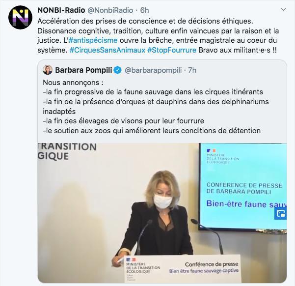 Politisation victorieuse de la lutte antispéciste - JMFS 2020 Politisation victorieuse de la lutte antispéciste - JMFS 2020