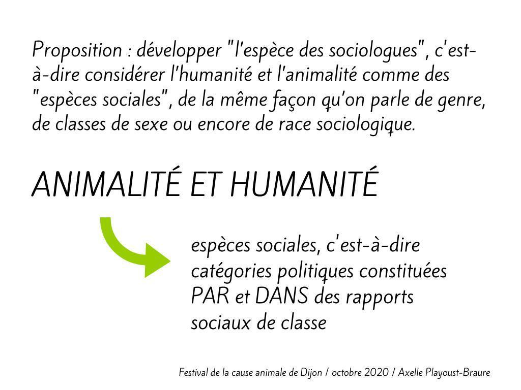 Les avantages stratégiques d'une approche matérialiste du spécisme Les avantages stratégiques d'une approche matérialiste du spécisme