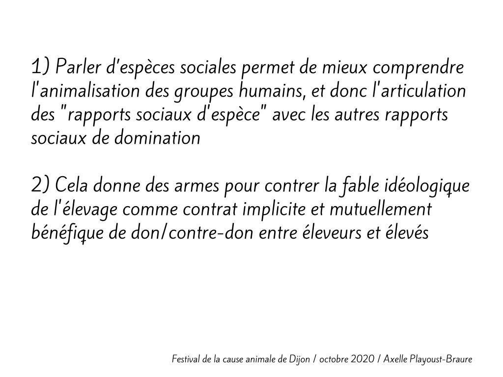 Les avantages stratégiques d'une approche matérialiste du spécisme Les avantages stratégiques d'une approche matérialiste du spécisme