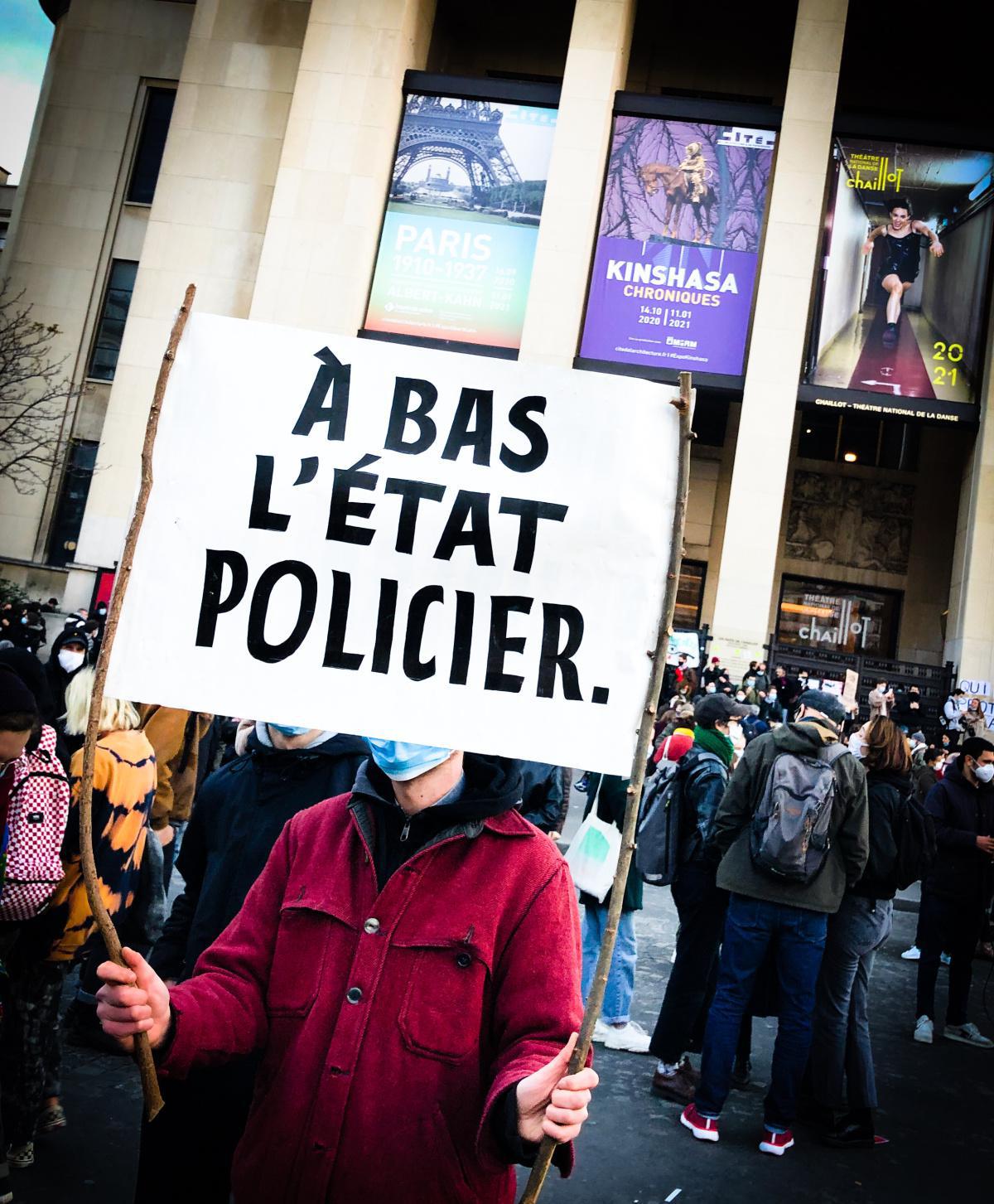 Contre la loi sécurité globale - Paris