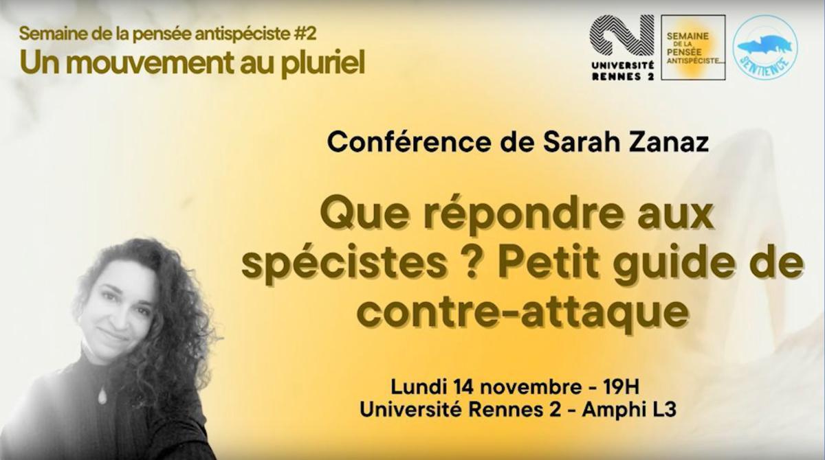 Que répondre aux spécistes ? Que répondre aux spécistes ?