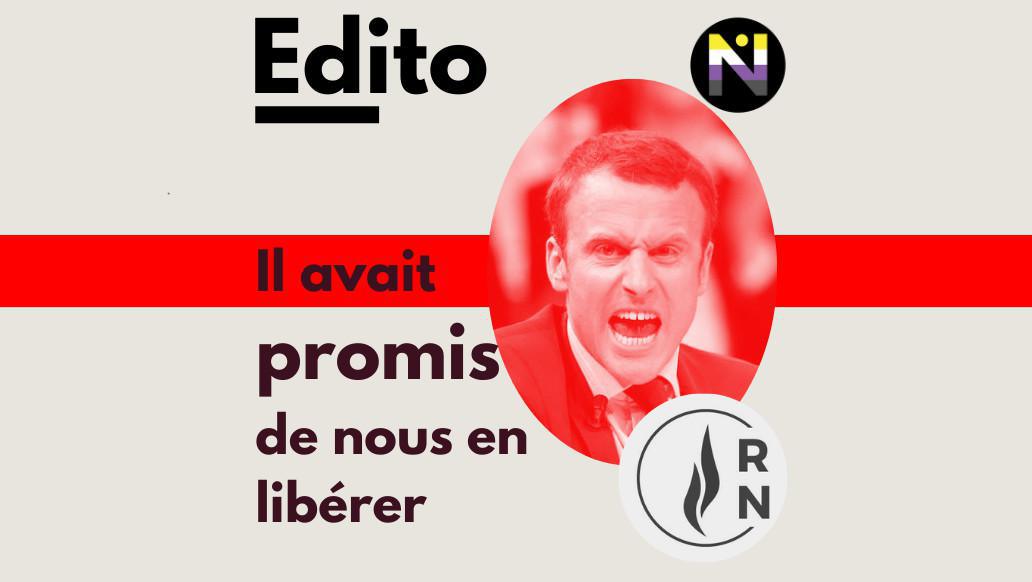 Il avait promis de nous en libérer