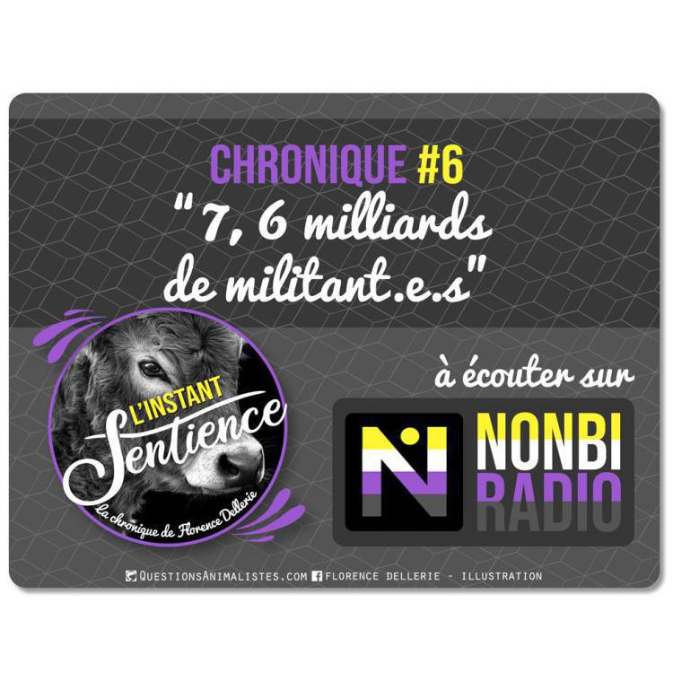 7,6 milliards de militant·e·s