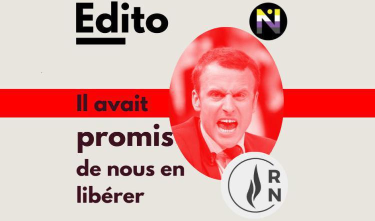Il avait promis de nous en libérer