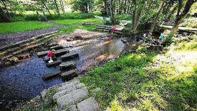 Innerörtlicher Fuß- und Radweg Innerörtlicher Fuß- und Radweg