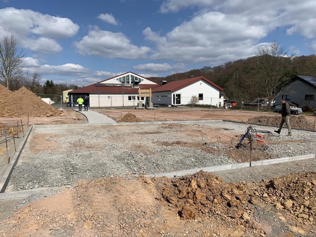 Es geht voran am Sport- und Freizeitgelände Es geht voran am Sport- und Freizeitgelände