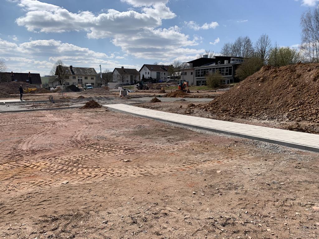 Es geht voran am Sport- und Freizeitgelände Es geht voran am Sport- und Freizeitgelände