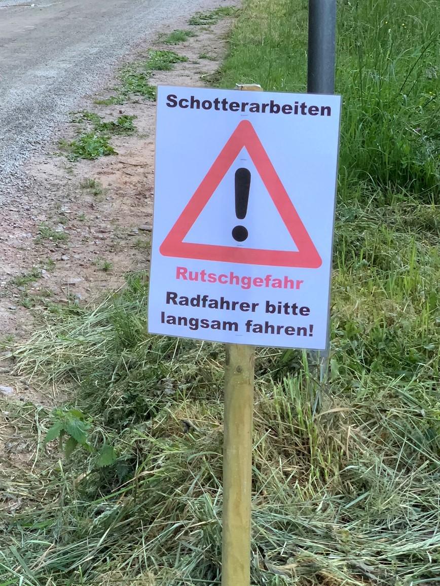 Rad- und Flurwege saniert Rad- und Flurwege saniert