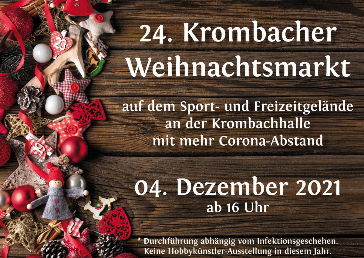 Krombacher Weih­nachts­markt 2021 Krombacher Weih­nachts­markt 2021