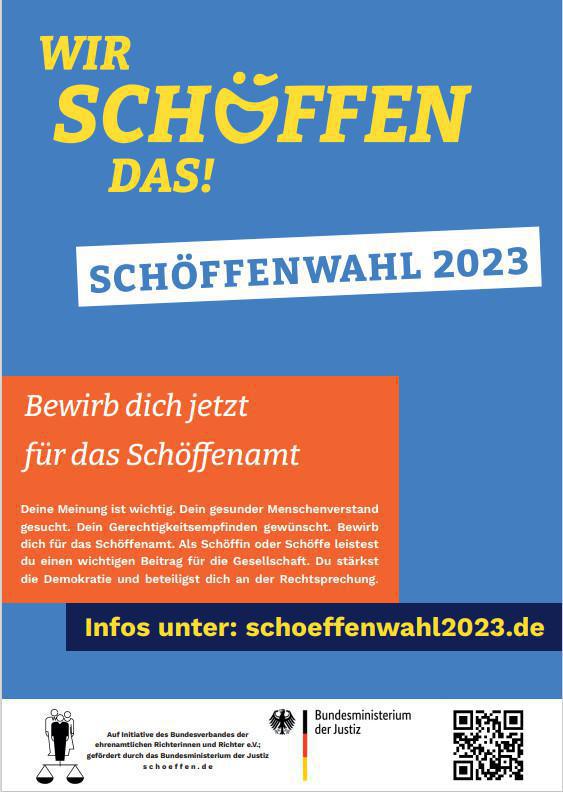 Schöffenwahl 2023 Schöffenwahl 2023