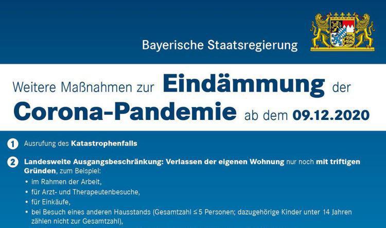 Maßnahmen zur Eindämmung der Corona-Pandemie