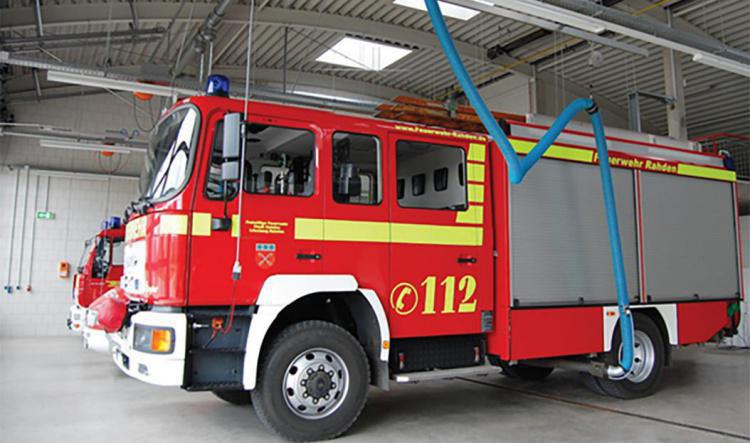 Main Echo: »Absauganlage für Krombacher Feuerwehrhaus«