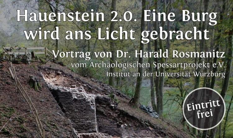Vortrag zur Burg Hauenstein am 18. März 2025