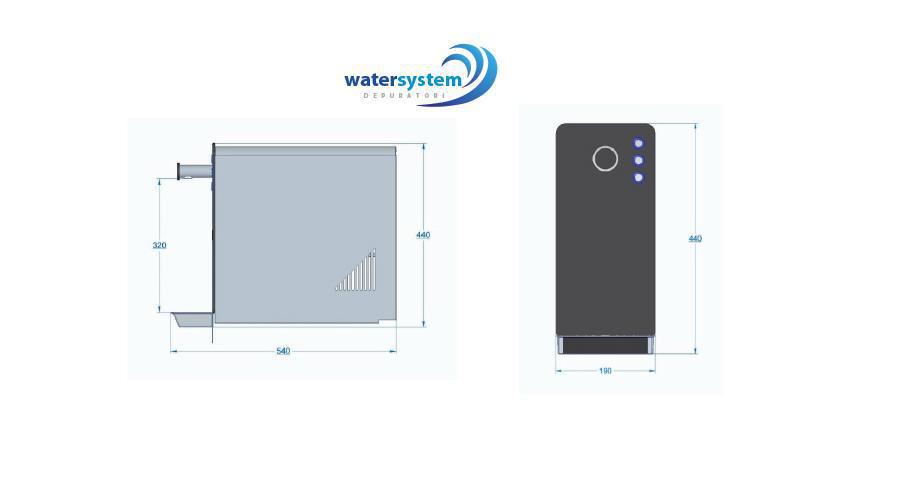 Frigogasatore NFG 25lt UP ad Osmosi Inversa Frigogasatore NFG 25lt UP ad Osmosi Inversa