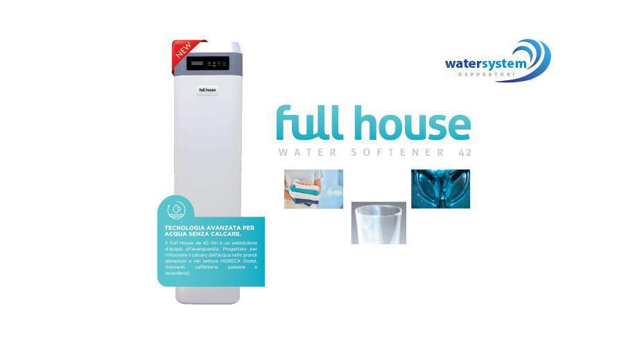 Full House addolcitore acqua 42 lt. resina