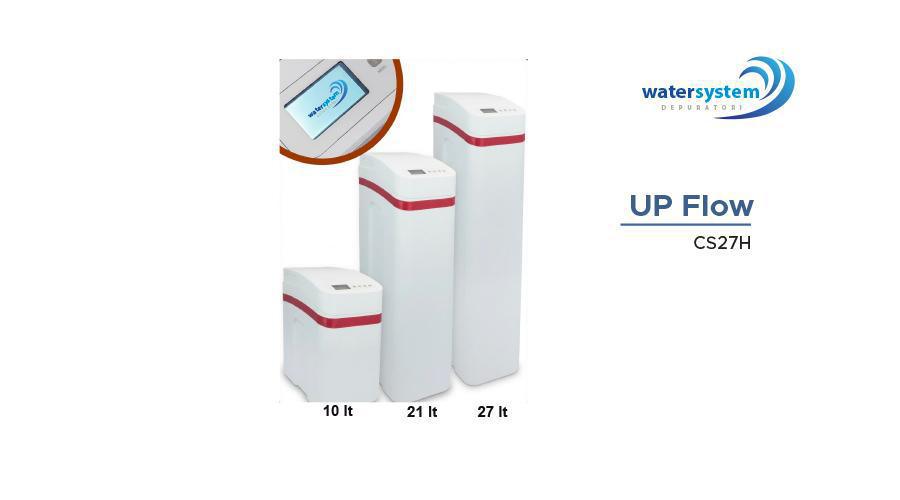 UP Flow addolcitore acqua (Rig. Volume-tempo)