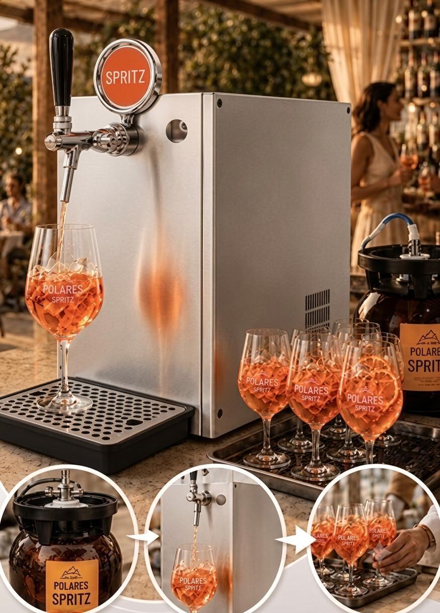Polares SPRITZ refrigeratore Polares SPRITZ refrigeratore