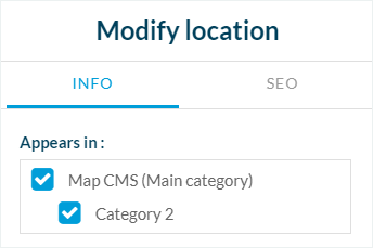 CMS - Map