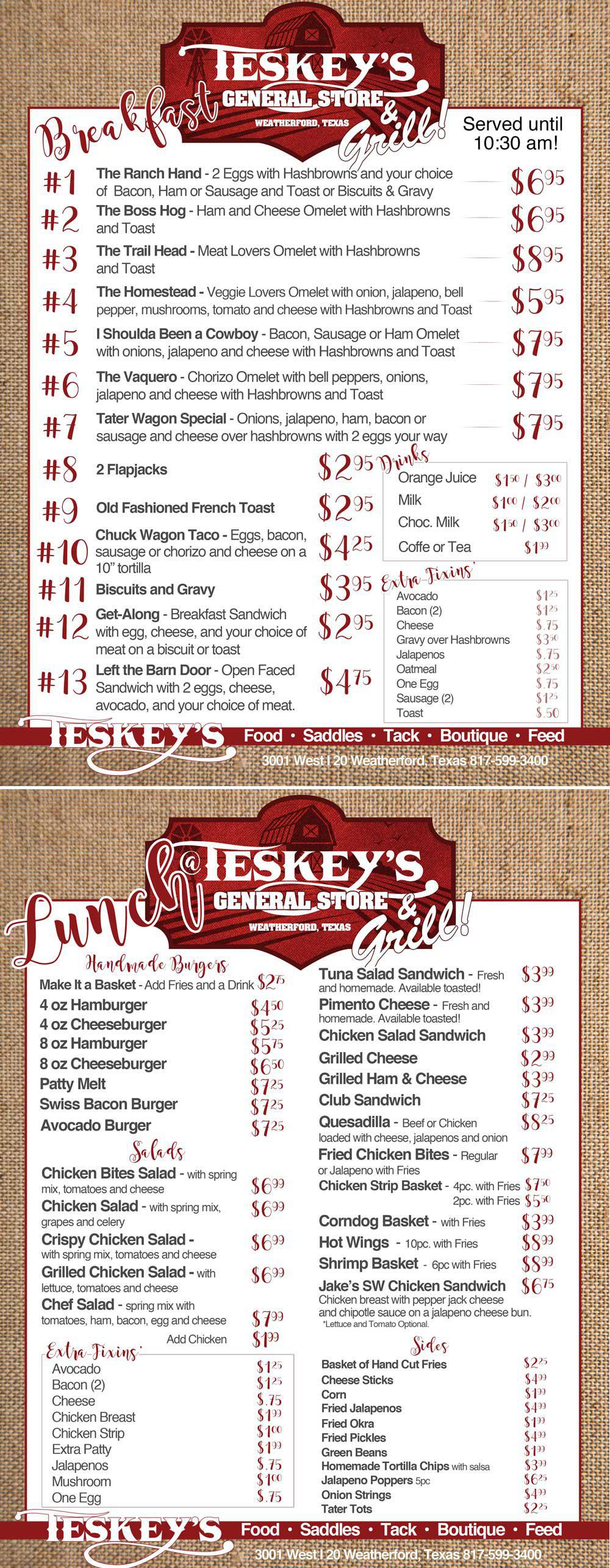 Teskey's General Store & Grill
