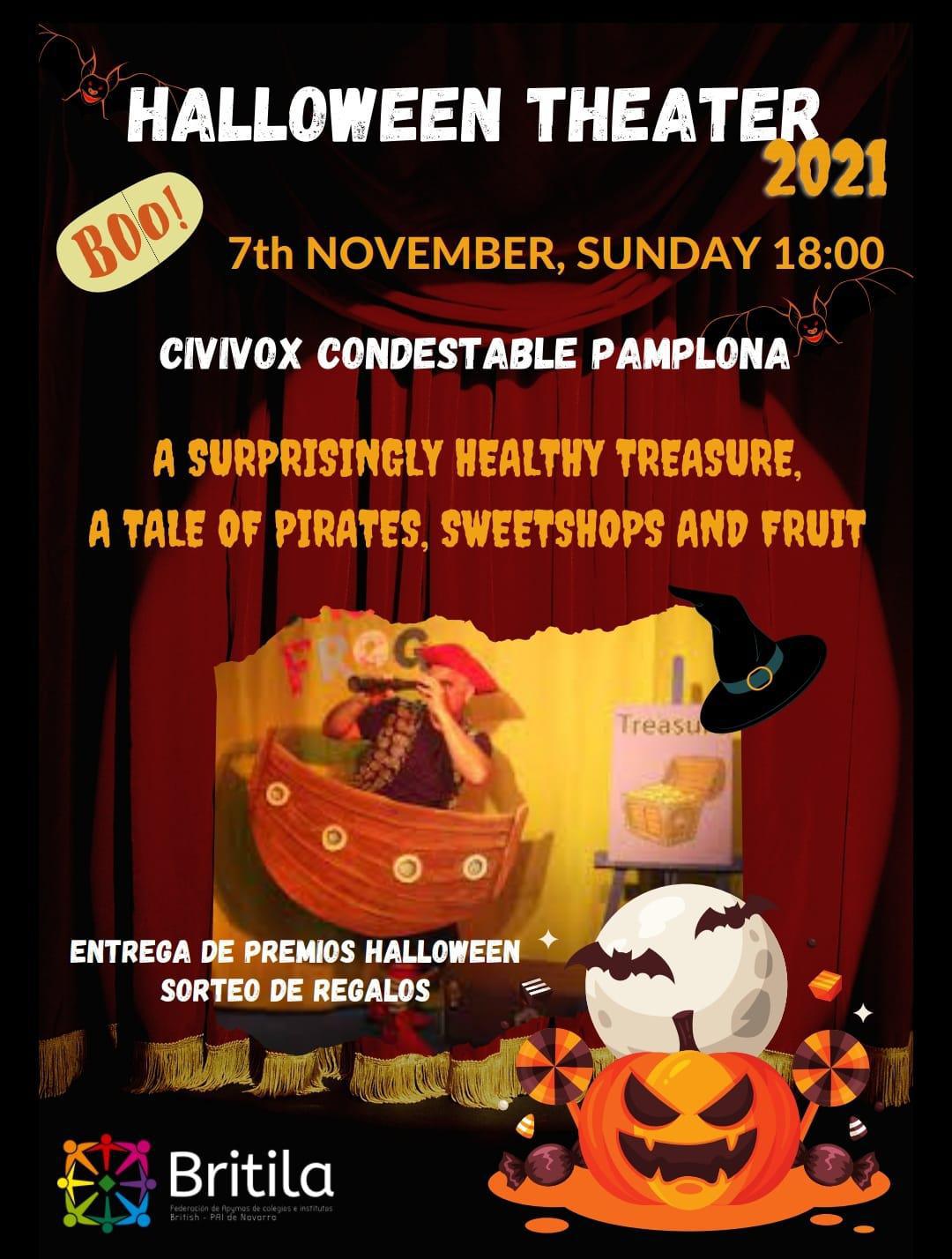 Teatro Halloween el 7 de noviembre en Civivox Condestable