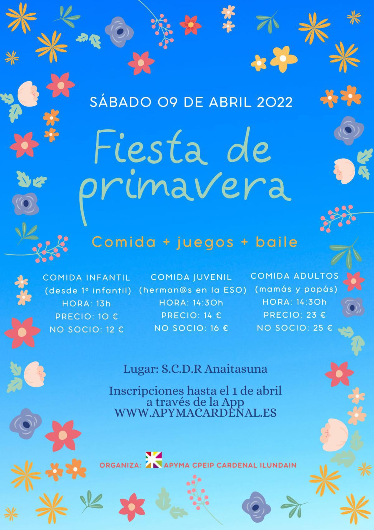 Fiesta de primavera 🌸🌸🌸