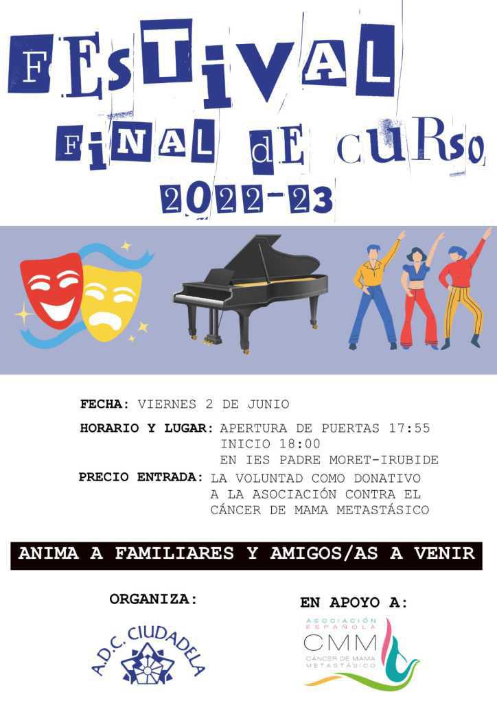 Festival final de curso ADC Ciudadela de Pamplona