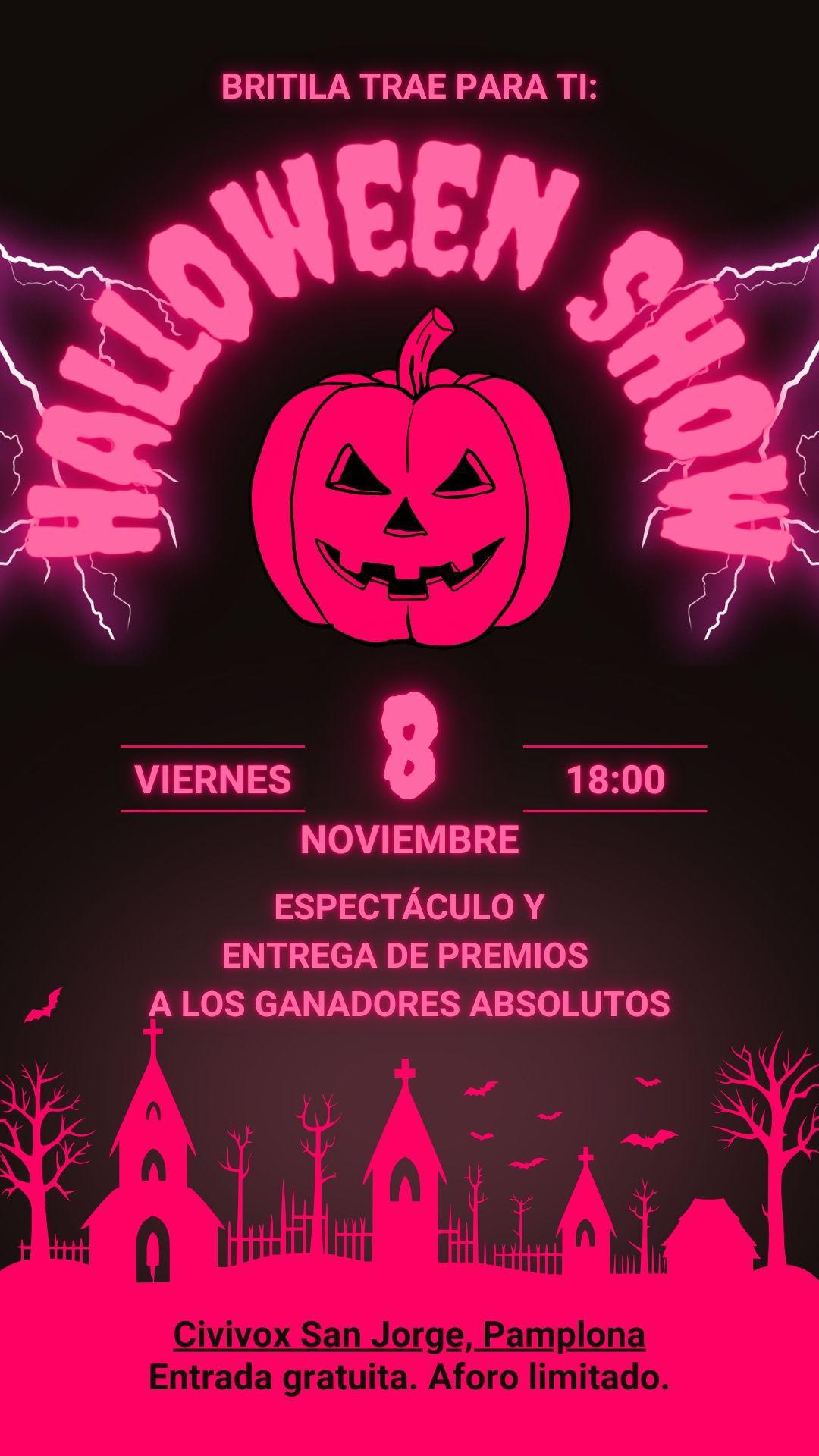 Fiesta Halloween Britila 8 noviembre 2024 Civivox San Jorge