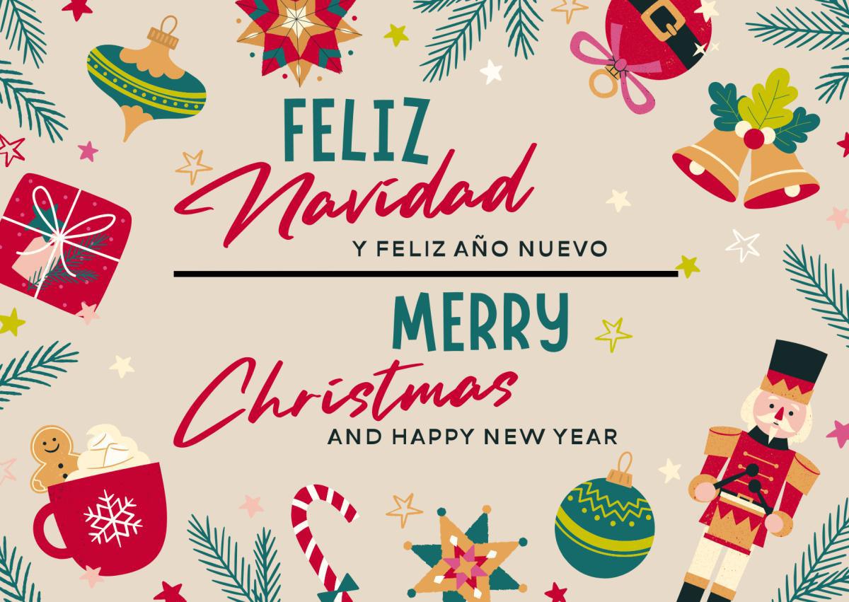 ¡Feliz Navidad! Merry Christmas!