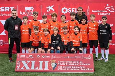 Finaliza para Cardenal Ilundain el XLII Torneo Interescolar Navidad Osasuna