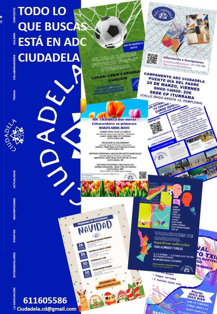 ADC Ciudadela abre las puertas de sus Extraescolares ADC Ciudadela abre las puertas de sus Extraescolares
