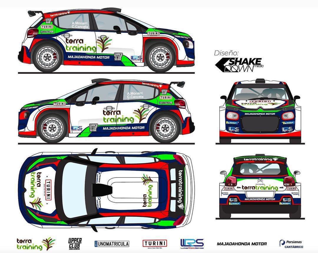 Alberto Monarri debuta en la CERA - Recalvi al volante de un Citroën C3 Rally2 Alberto Monarri debuta en la CERA - Recalvi al volante de un Citroën C3 Rally2