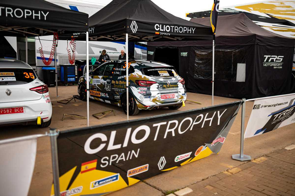 El Clio Trophy Spain se sumará a la CERA - Recalvi en el Rallye Blendio Cristian López