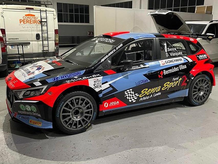 Víctor Senra se juega el título con un Hyundai i20 N Rally2 Víctor Senra se juega el título con un Hyundai i20 N Rally2