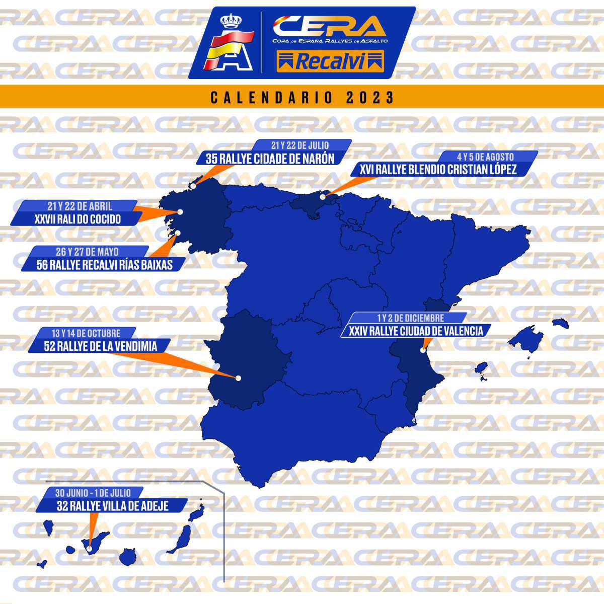 La CERA - Recalvi renueva su calendario para esta temporada La CERA - Recalvi renueva su calendario para esta temporada