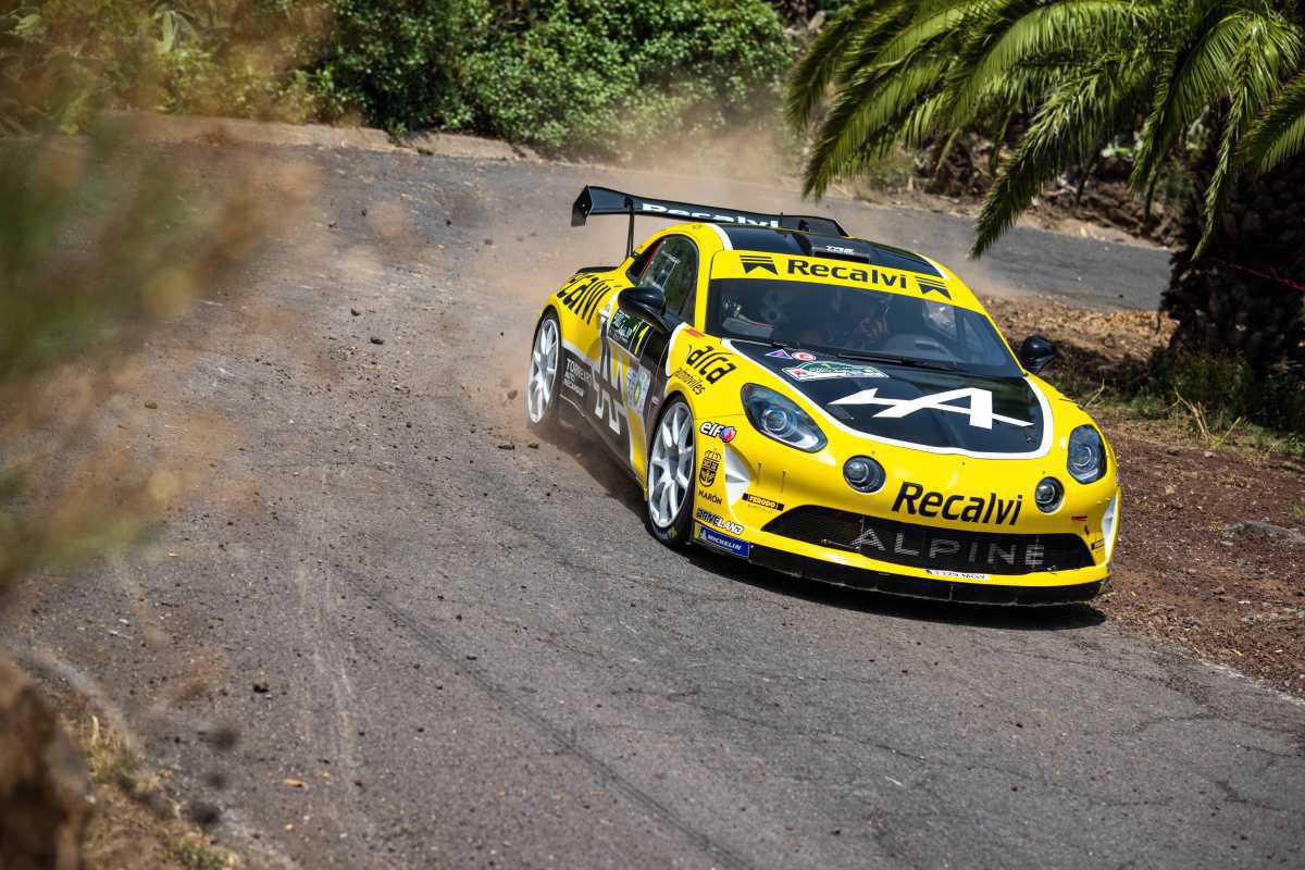 Jorge Cagiao se estrena como líder con el Alpine A110 R-GT Jorge Cagiao se estrena como líder con el Alpine A110 R-GT