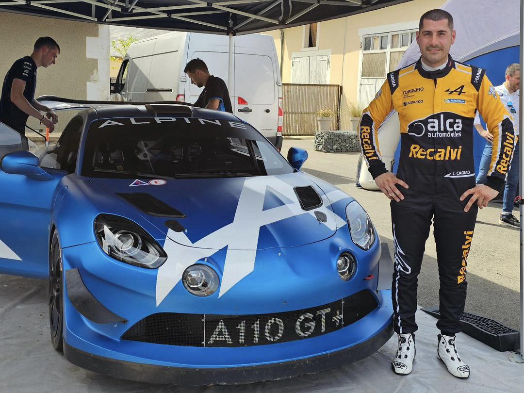 Jorge Cagiao prueba el nuevo Alpine A110 R-GT+