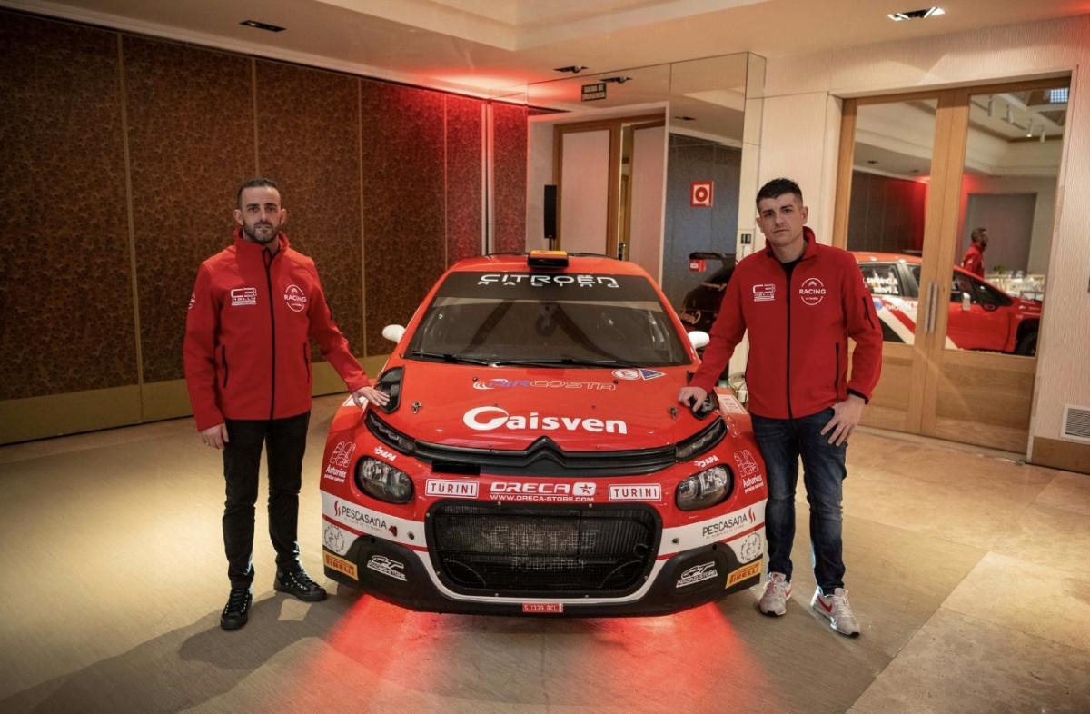 El Citroën Rally Team, en el CERA - Recalvi con Alberto Ordóñez El Citroën Rally Team, en el CERA - Recalvi con Alberto Ordóñez
