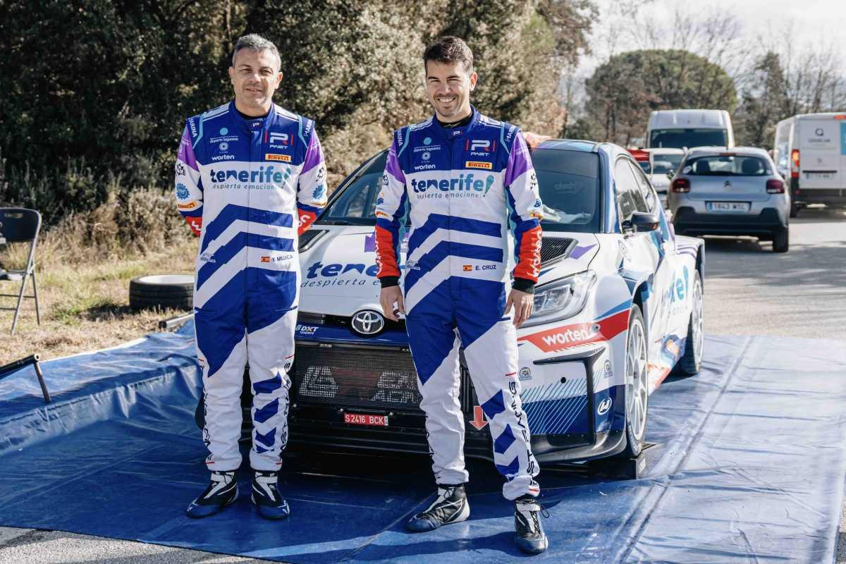 Enrique Cruz, de estreno con su nuevo Toyota GR Yaris Rally2 Enrique Cruz, de estreno con su nuevo Toyota GR Yaris Rally2