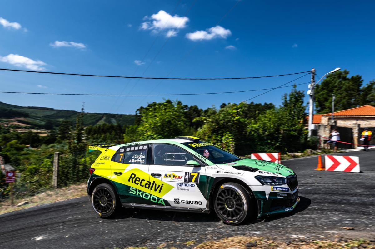Jorge Cagiao debuta con un Škoda Fabia RS Rally2 del Recalvi Team