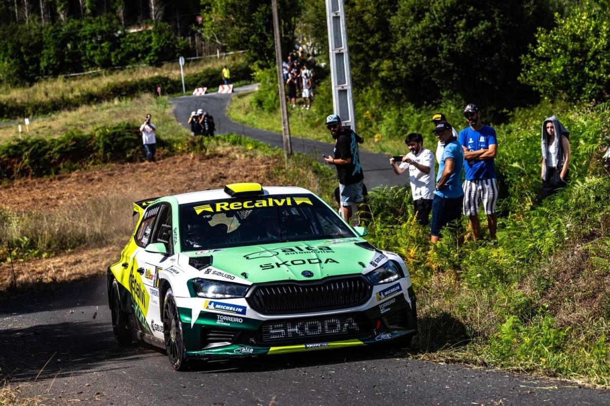 Daniel Berdomás regresa a las plazas de honor del CGR pilotando un Škoda Daniel Berdomás regresa a las plazas de honor del CGR pilotando un Škoda
