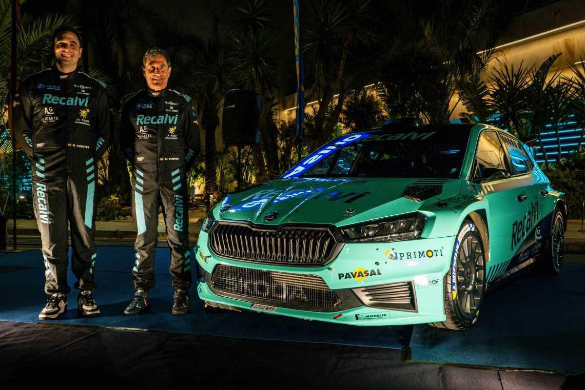 Miguel Fuster debuta con un Škoda Fabia RS Rally2 Miguel Fuster debuta con un Škoda Fabia RS Rally2