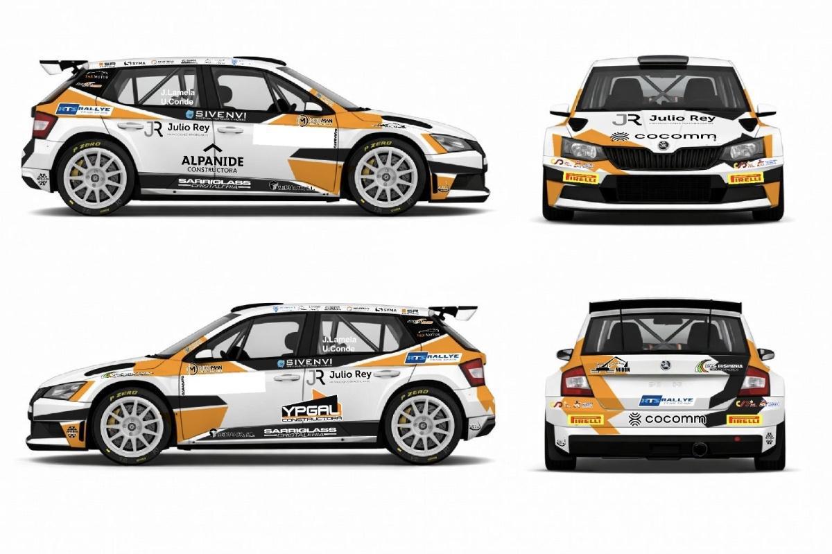 José Lamela, al CERA - Recalvi con el Rallye Team Spain José Lamela, al CERA - Recalvi con el Rallye Team Spain