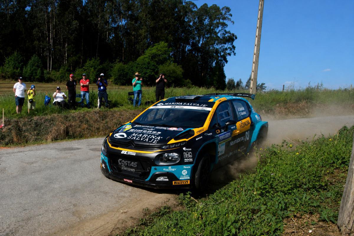 Alberto Ordóñez gana también el Rallye La Espina Alberto Ordóñez gana también el Rallye La Espina