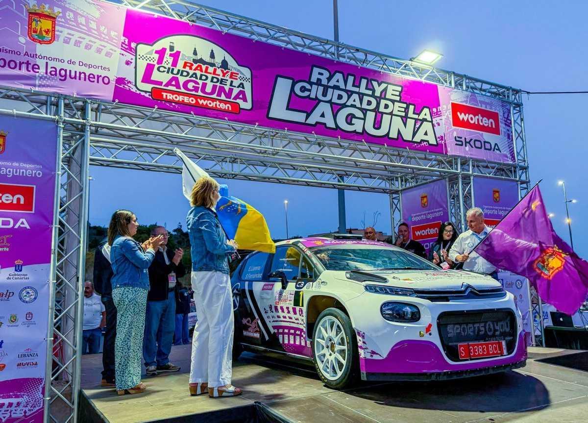 El Rallye Ciudad de La Laguna – Trofeo Worten, preinspección para el CERA - Recalvi