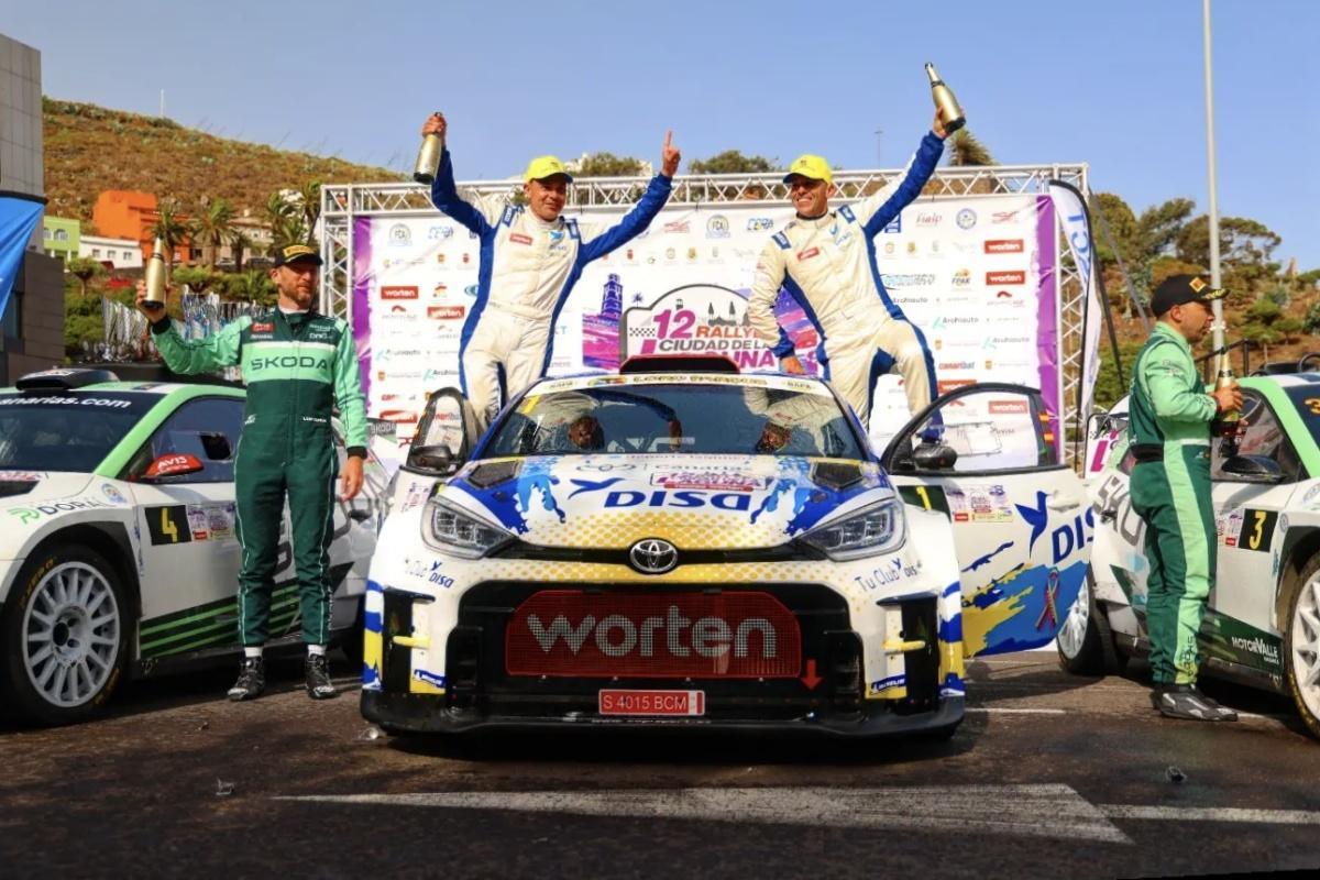 Enrique Cruz se lleva el Rallye Ciudad de La Laguna – Trofeo Worten