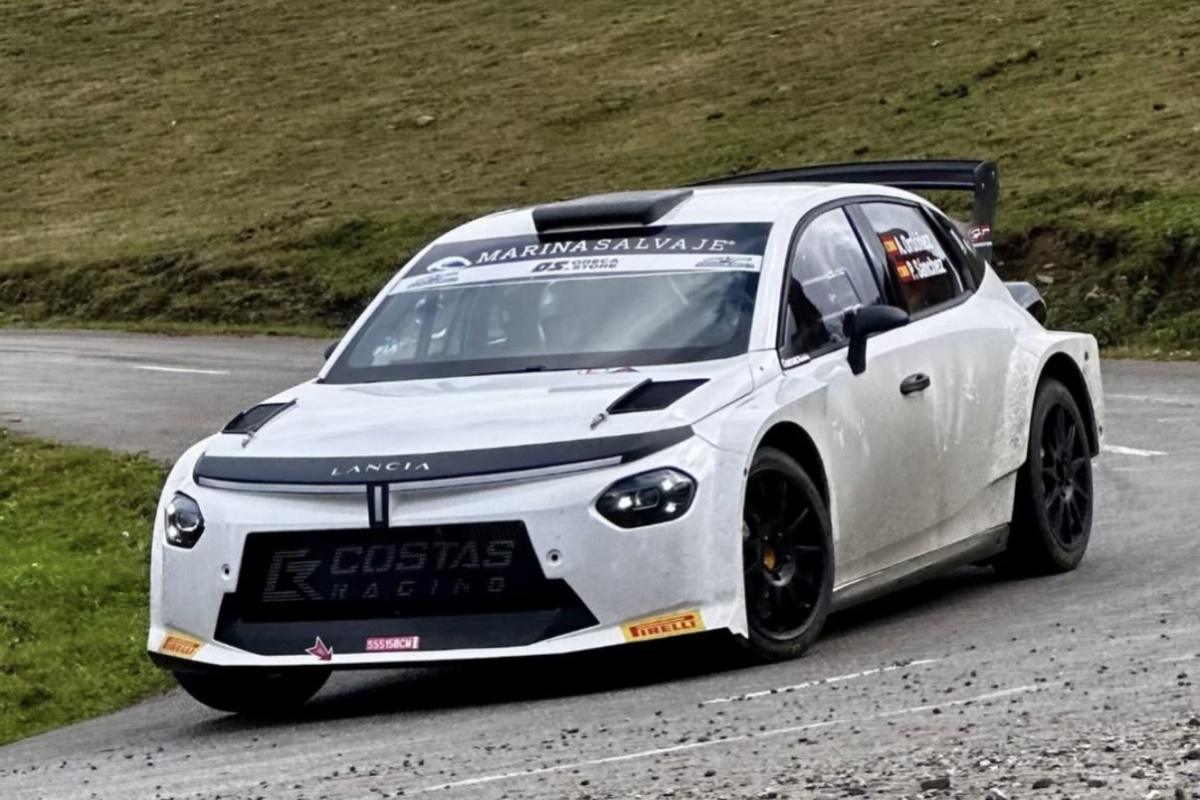 Alberto Ordóñez comienza su adaptación al Lancia Ypsilon Rally2 HF Integrale
