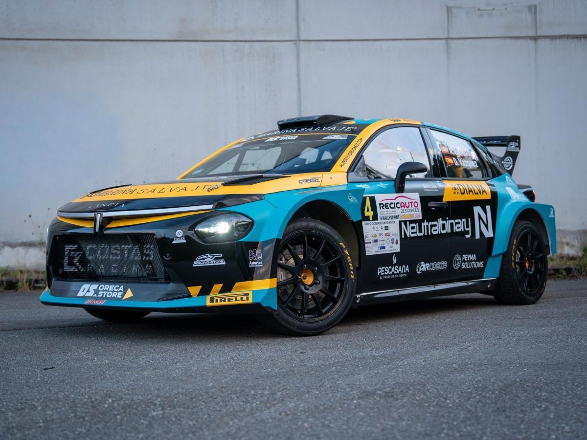 El Marina Salvaje Team presenta la decoración de su nuevo Lancia Ypsilon Rally2 HF Integrale